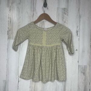 Gymboree Toddler Girls Floral Dress Yellow Pink Size Small 3 Years